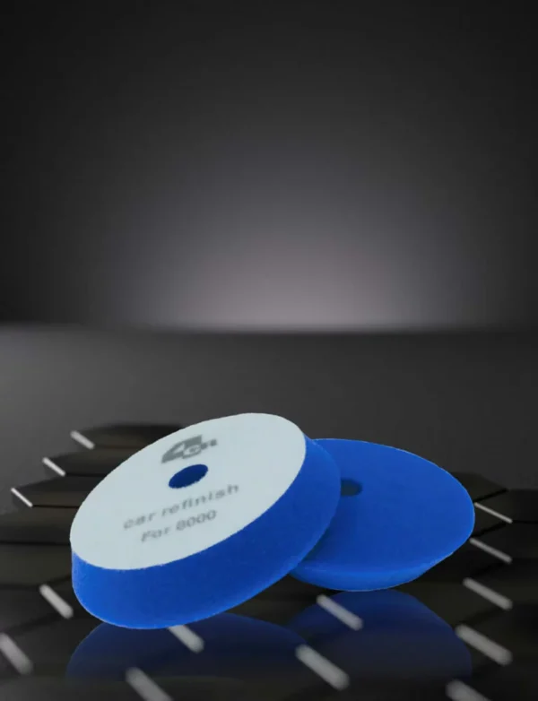 8711 Polishing Pad Dark Blue Velcro 150 mm